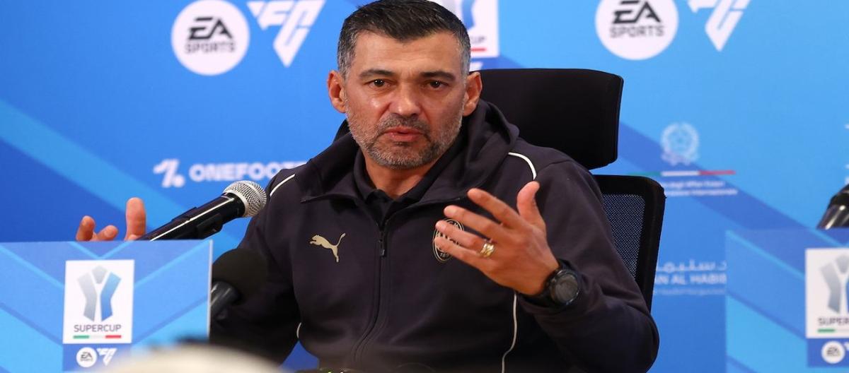 AC Milan's new coach Sergio Conceicao: I see a team eager to make changes