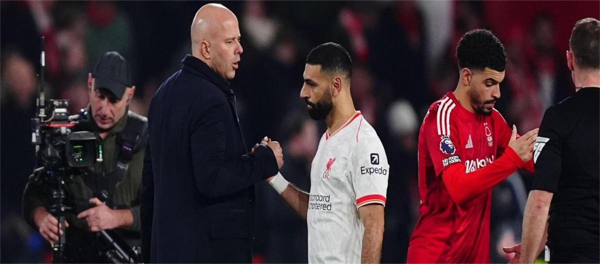 利物浦对阵诺丁汉森林只取得一分　斯洛特称赞球队的表现很优秀