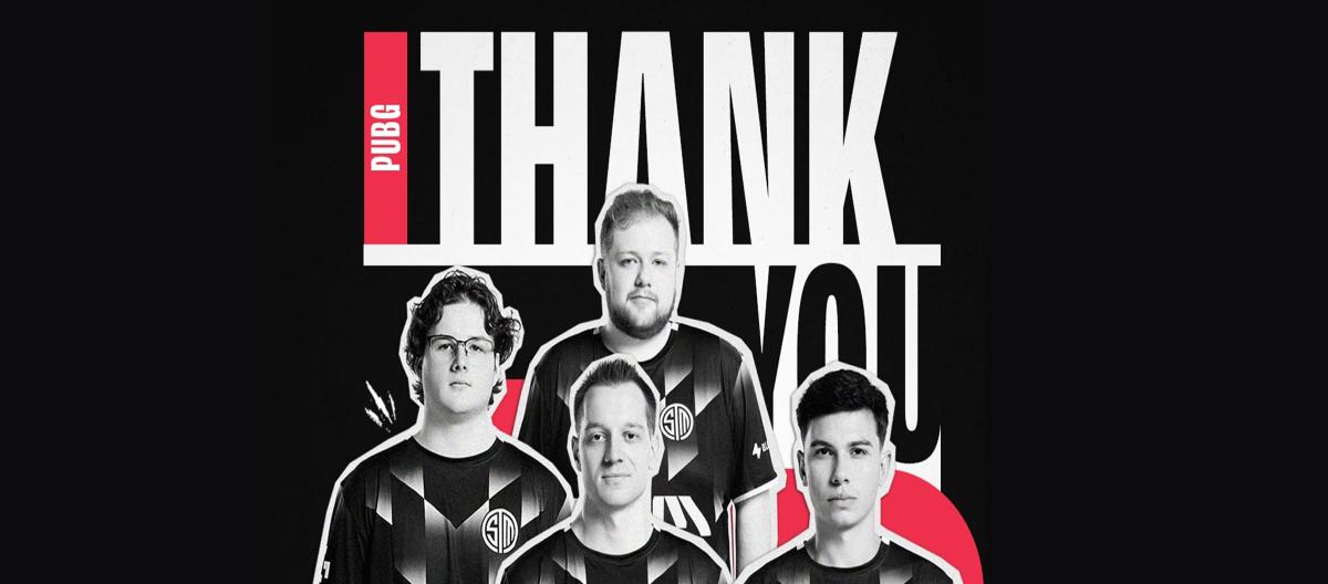 American e-sports team TSM disbanded its PlayerUnknown's Battlegrounds (PUBG) roster..