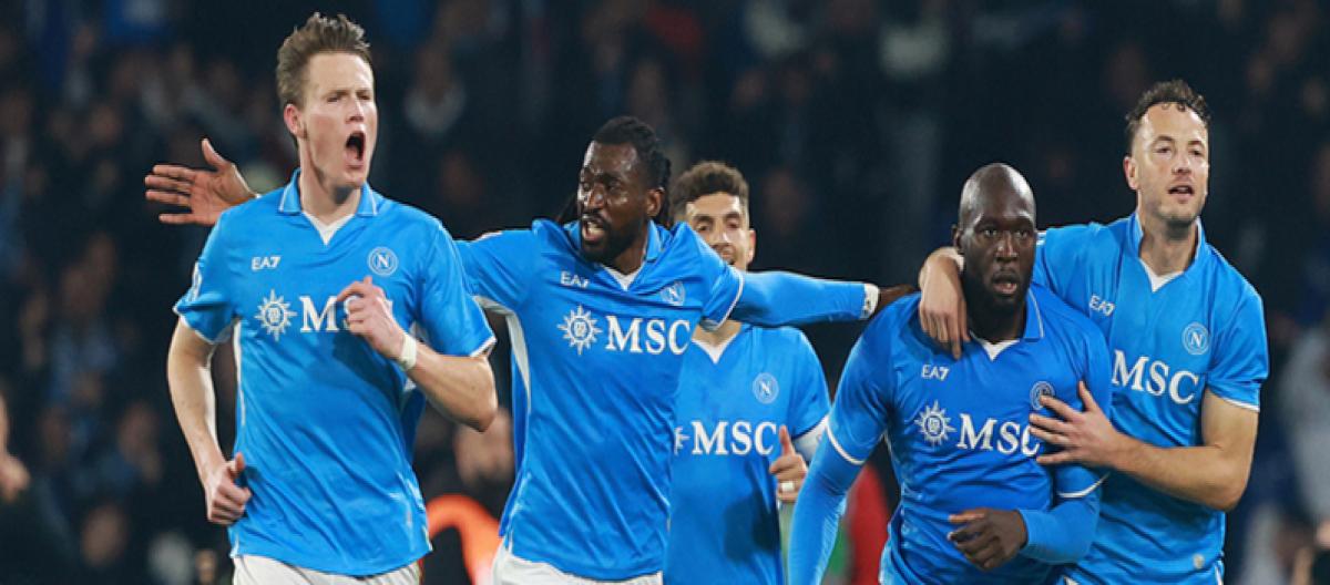 意甲联赛——穆阿尼首秀破门难救主，那不勒斯2-1逆转尤文豪取七连胜