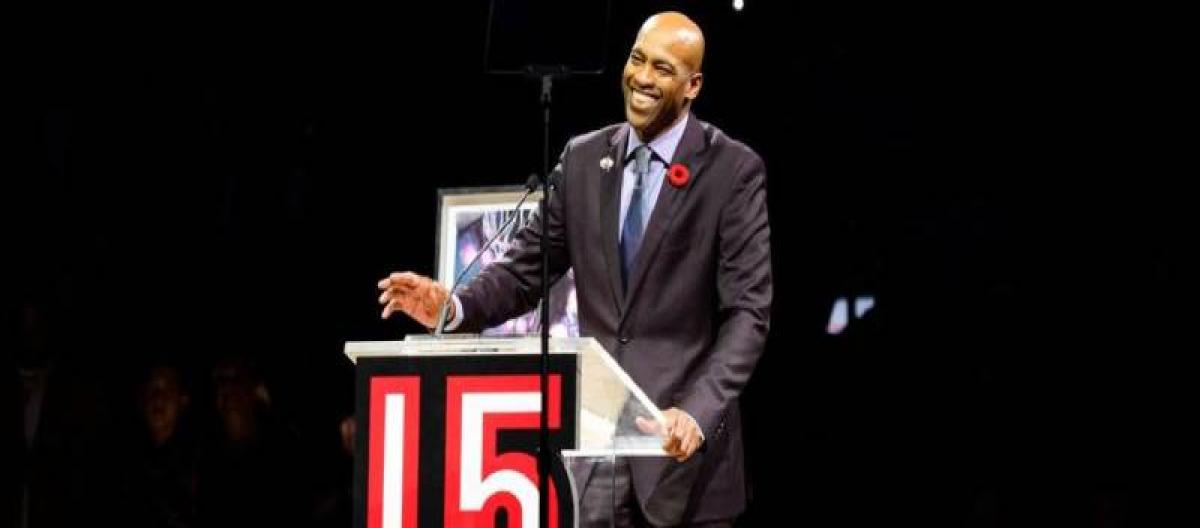 Brooklyn Nets retire Vince Carter's No. 15 jersey