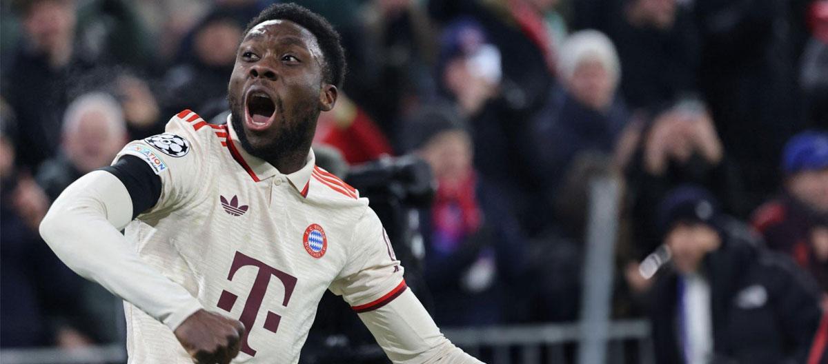 ◤UEFA Champions League◢ Alphonso Davies' crucial time goal sends Bayern Munich through with a late 3-2 aggregate win over Celtic..