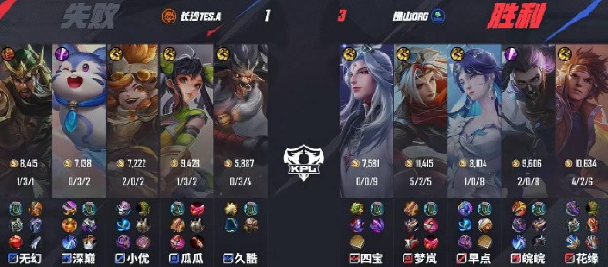 佛山DRG以3比1的比分战胜长沙TES.A，成功锁定小组的位置