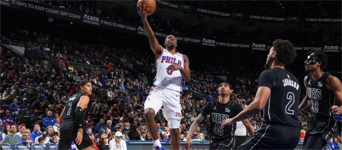 Cameron Johnson scores 23 as Brooklyn Nets beat Philadelphia 76ers 105-103