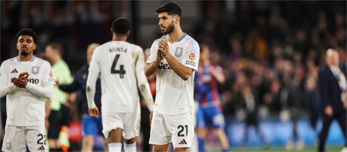 阿斯顿维拉不敌水晶宫　埃梅里呼吁尽快调整状态并前进