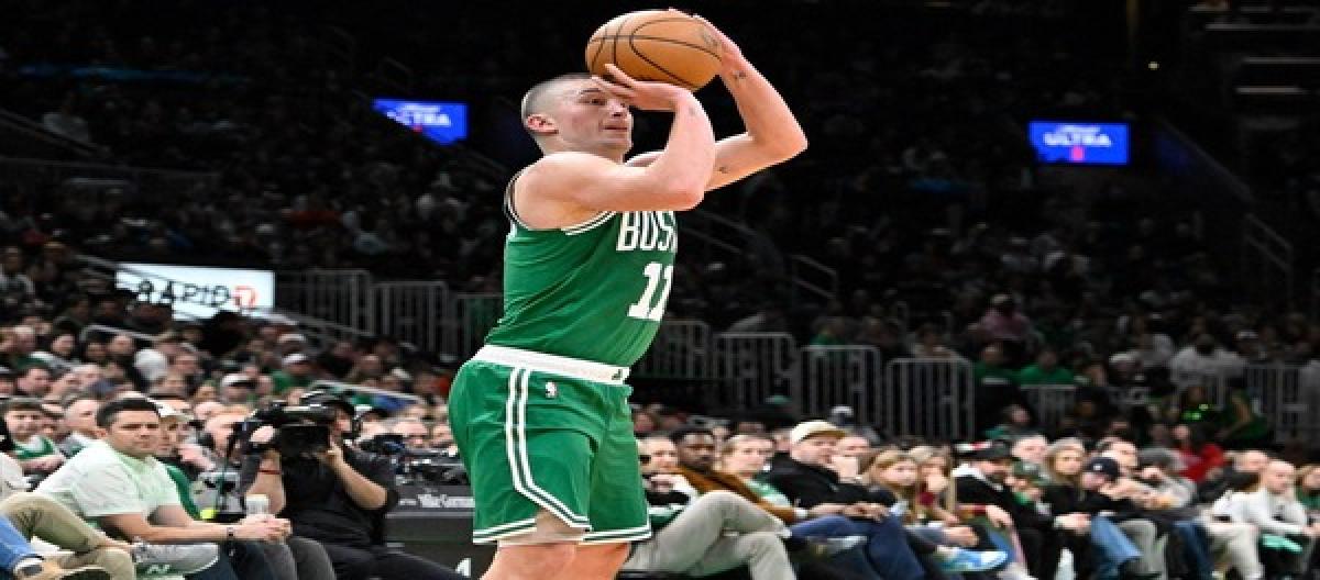 Pritchard exploded and scored 43+10+5+10 three-pointers, becoming the third person in NBA history