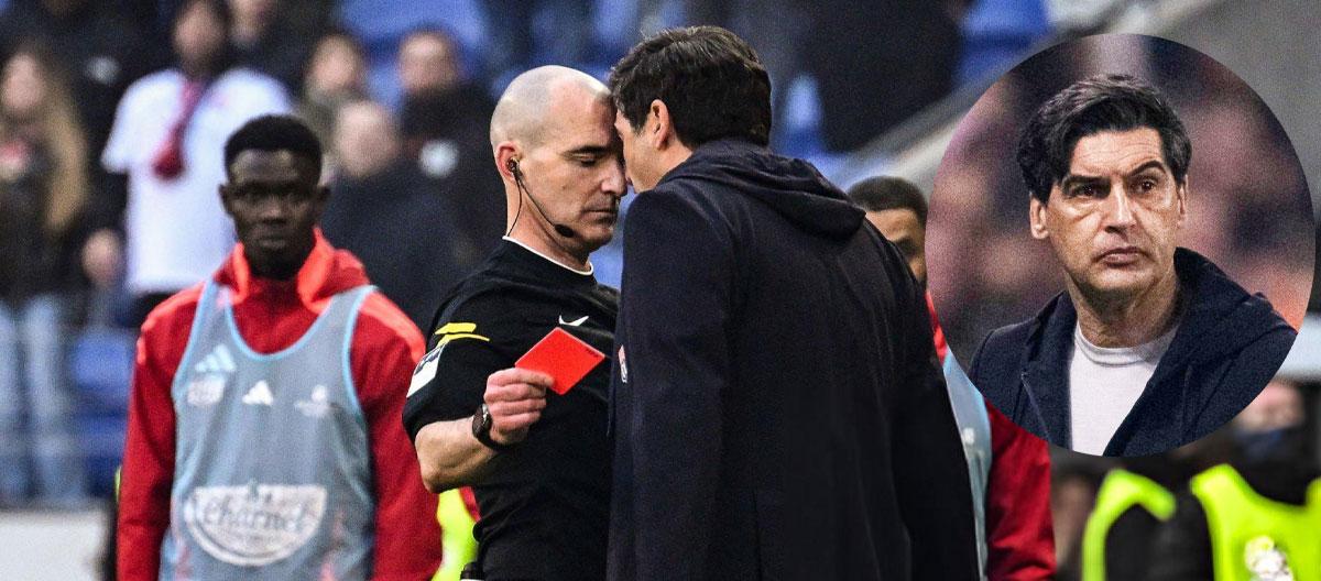 不断爆粗辱骂主裁，里昂主帅保罗·丰塞卡遭法国职业足球联盟（LFP）禁赛9个月..