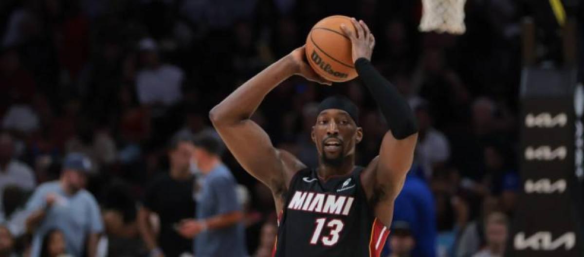 Bam Adebayo fined $50,000 for inappropriate contact with referee