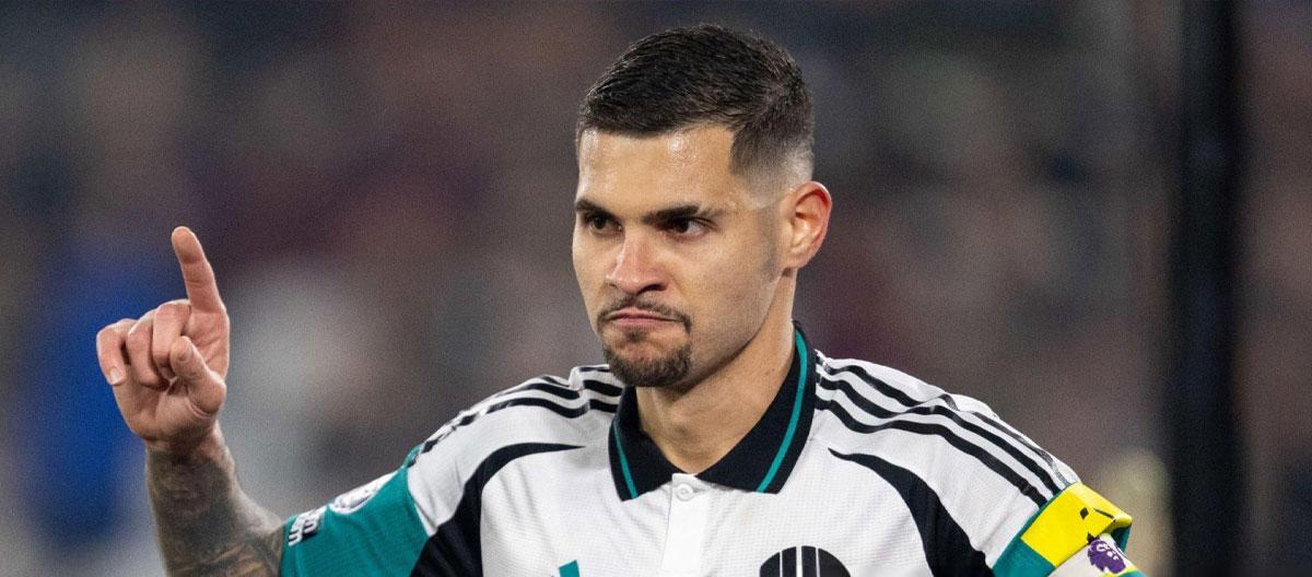 ◤Premier League◢ Bruno Guimarães scores to help Newcastle United beat West Ham United with a 0-1 away win..