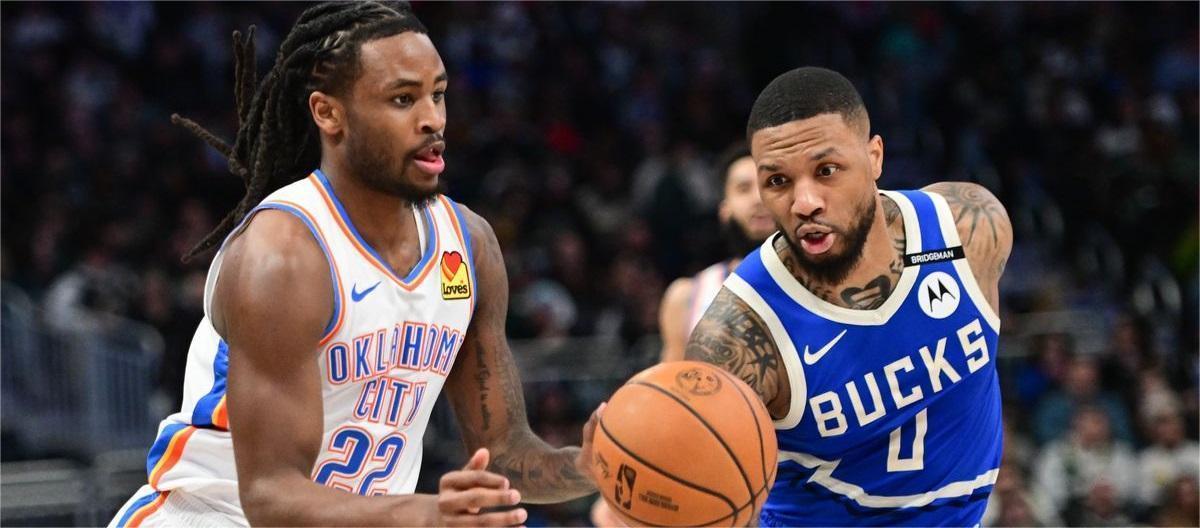 121比105击败密尔沃基雄鹿　俄克拉荷马城雷霆取得3连胜