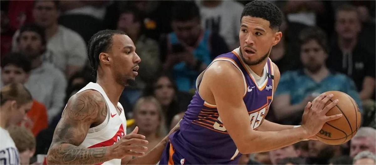 Devin Booker scores 27 points as Phoenix Suns defeat Toronto Raptors 129-89