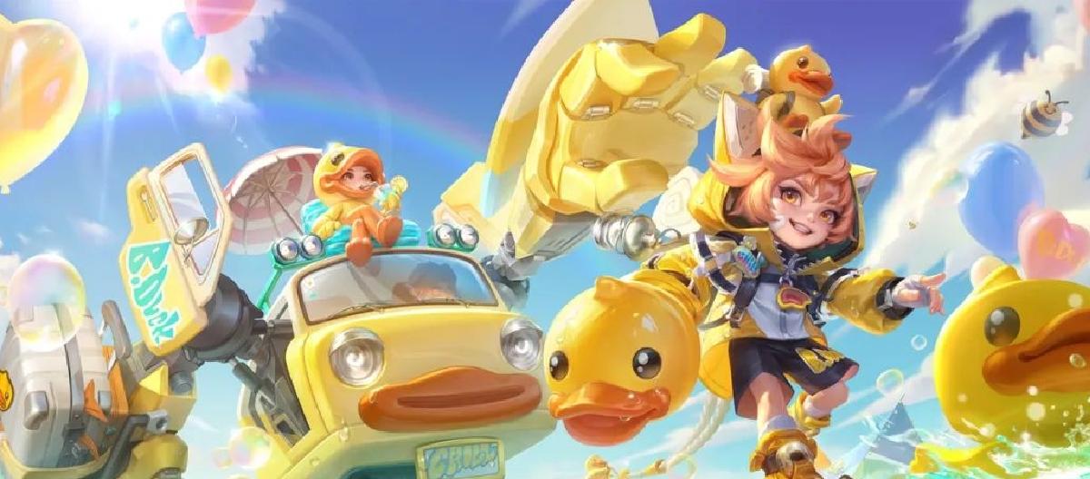 赛季形象大重塑，S39的峡谷新染鹅黄色。