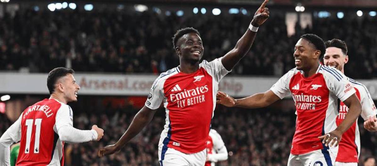 Arsenal boss Arteta praises return of Bukayo Saka