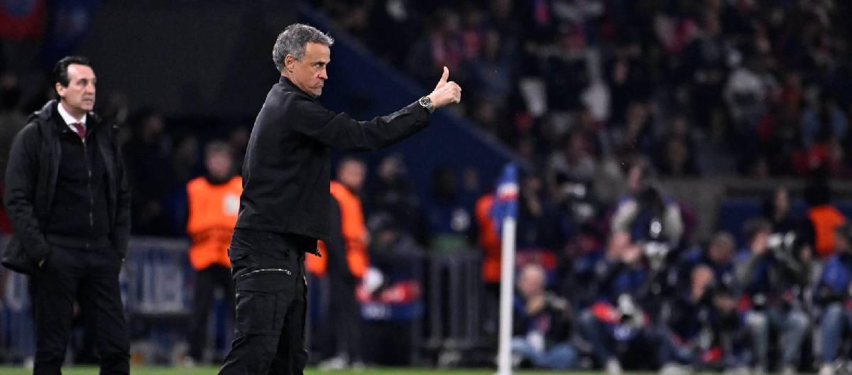 Luis Enrique believes the team performed well and the players showed the right mentality during the game