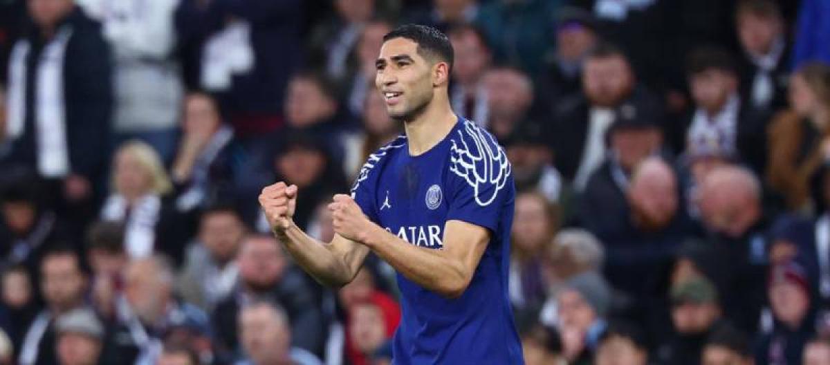 Achraf Hakimi delighted as PSG advance to Champions League semi-finals