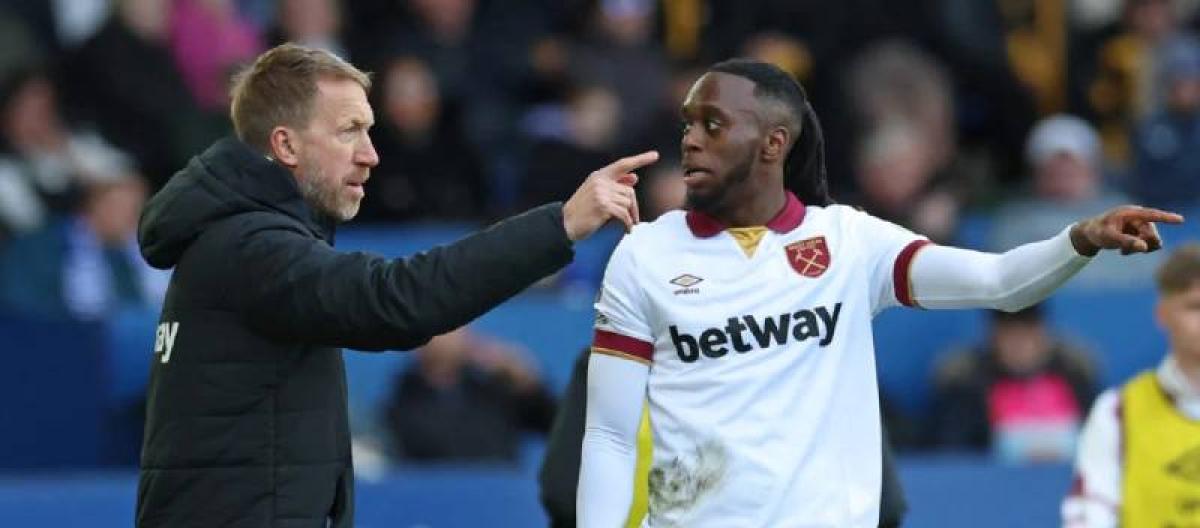 West Ham United boss Graham Potter confirms Wan-Bissaka's injury is not serious