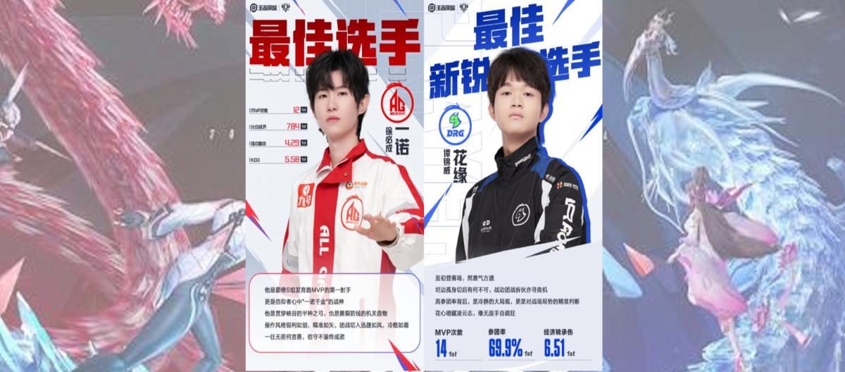 官方：一诺荣膺KPL春季赛常规赛最佳选手，花缘当选最佳新锐