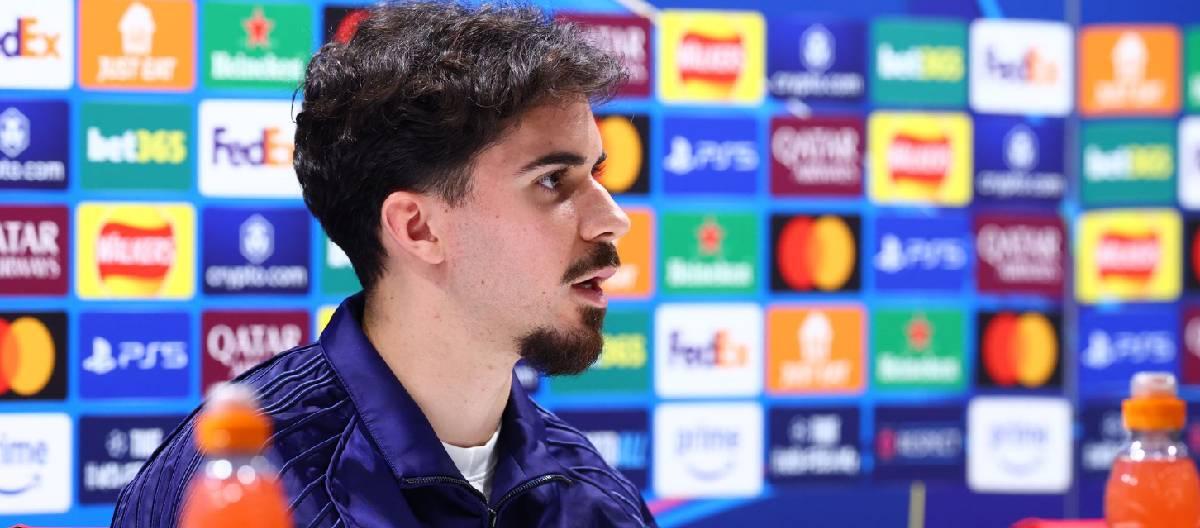 Vitinha is grateful for the fans' enthusiastic support, which has brought them great motivation