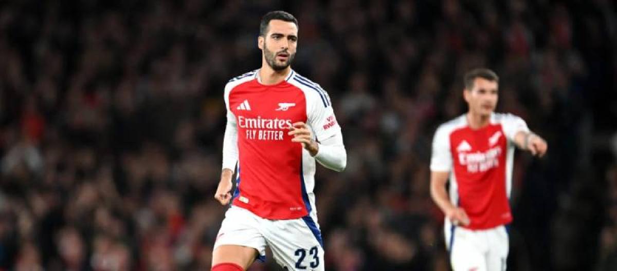 Arsenal midfielder Mikel Merino confident of meeting PSG in second leg