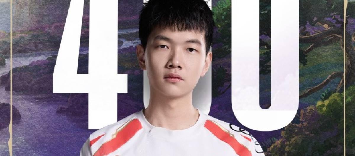 TES player Creme reaches 400 career appearances milestone