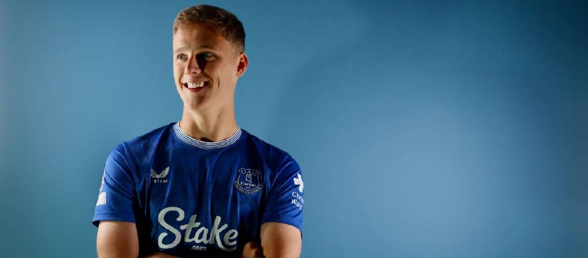 Harrison Armstrong admits he is excited about his future at Everton