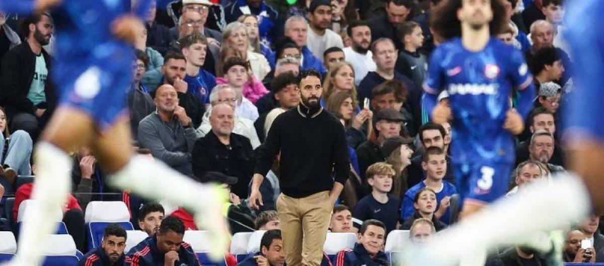 Manchester United suffered their 18th defeat, Amorim sighed that he could only focus on the Europa League final