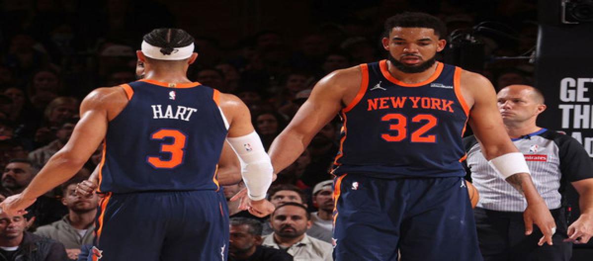 尼克斯119-81大胜凯尔特人总比分4-2晋级东决 唐斯砍下21分12板