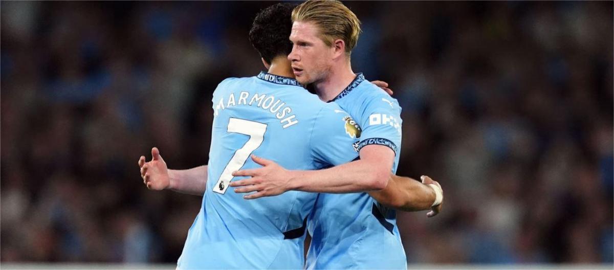 Premier League - Malmus scores as Manchester City beat Bournemouth 3-1