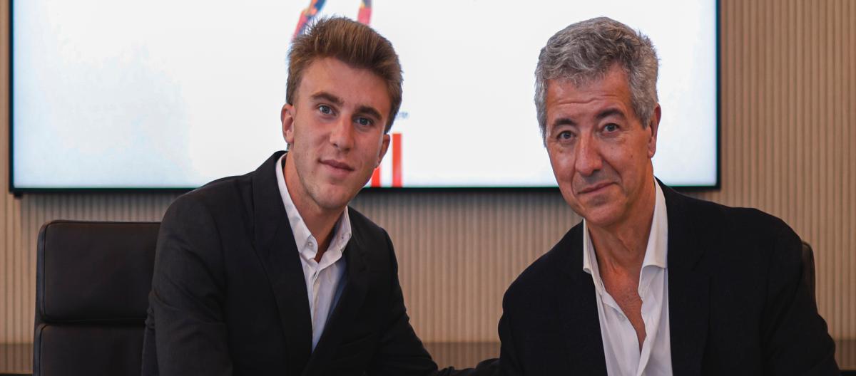 Official: Atletico Madrid extends contract with 21-year-old midfielder Pablo Barrios for two years until 2030