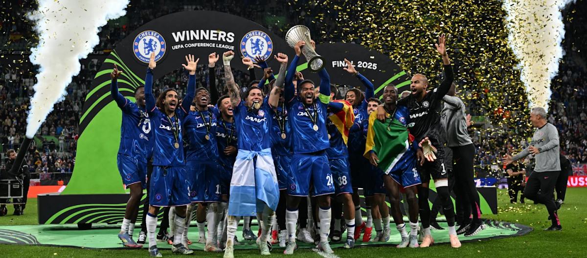Chelsea beat Real Betis 4-1 to win the Europa League