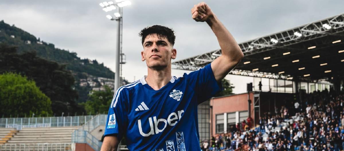 科莫俱乐部正式签下亚历克斯·瓦莱，合同将持续到2029年