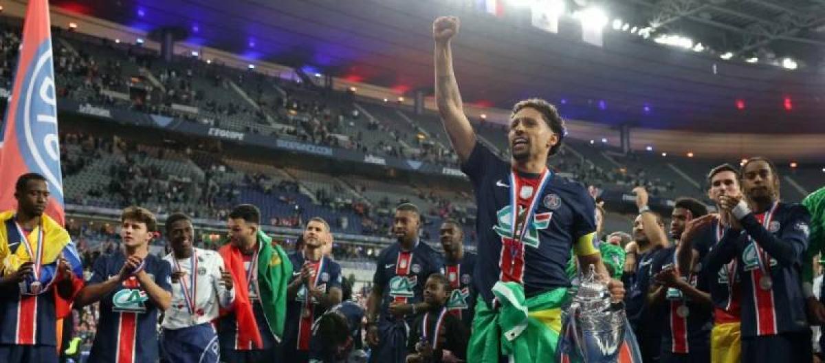 Marquinhos won the championship with tears in his eyes and thanked the fans for their support along the way