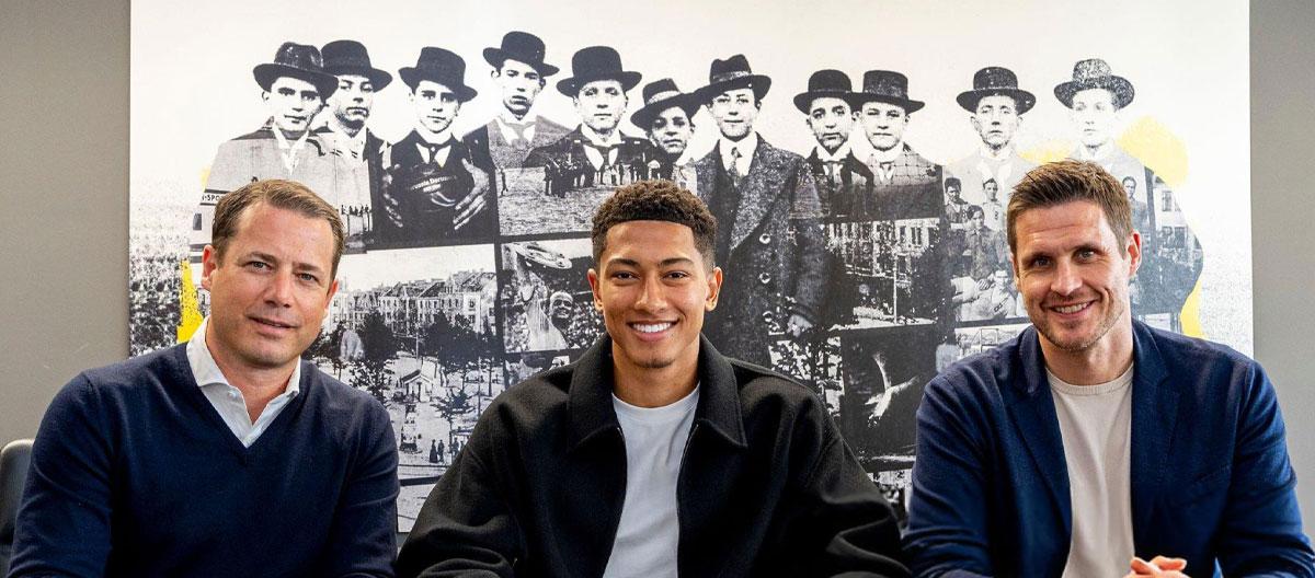 Sunderland's Jobe Bellingham followed his elder brother's footsteps by officially joining Borussia Dortmund..