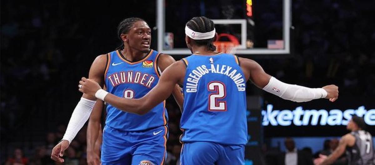 Jaylen exploded and scored 40 points, Alexander assisted the Thunder to reach the championship point