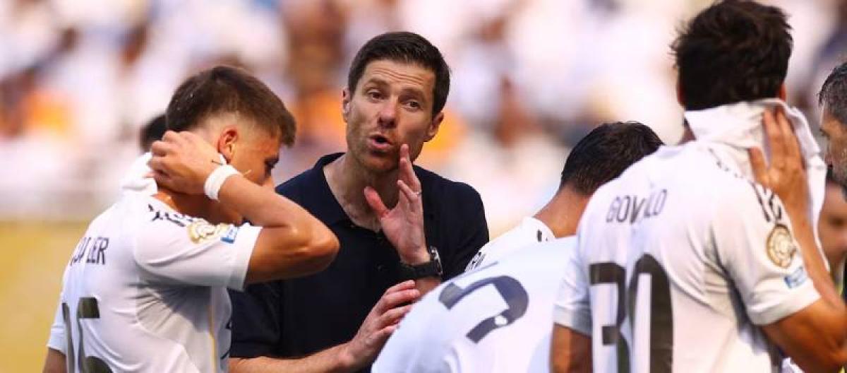 Real Madrid coach Alonso admitted that there were too many problems in the first half of the first game