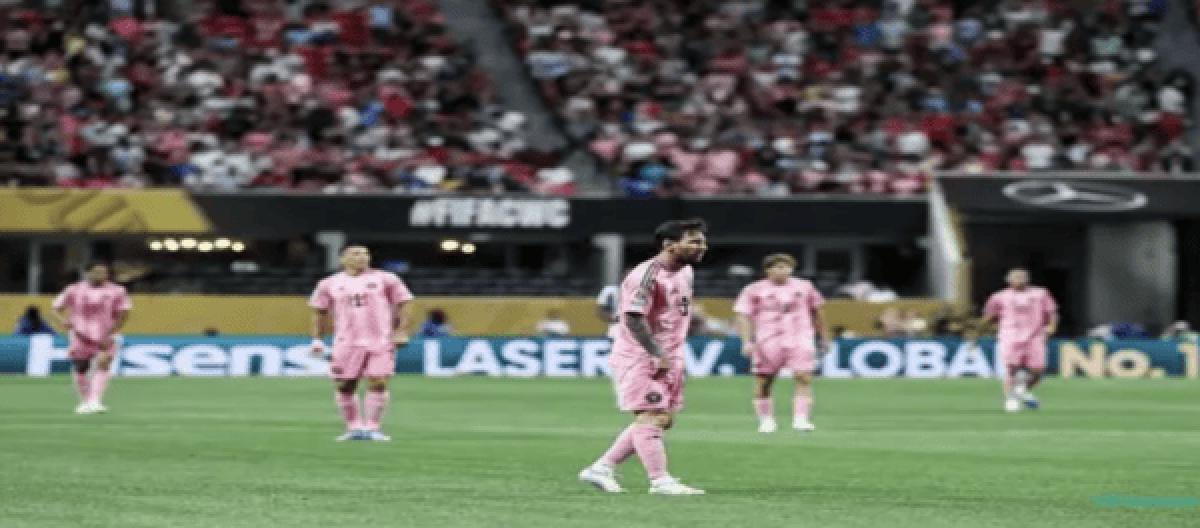 Messi scored a free kick as Miami International reversed Porto and won their first victory