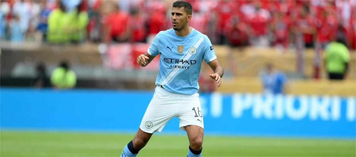 Guardiola is happy for Rodri as he strives for more playing time