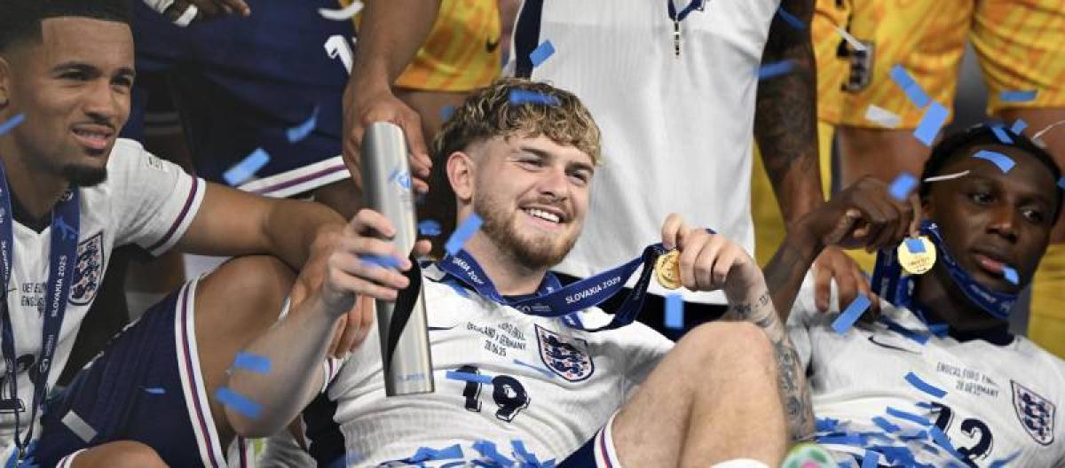 Harvey Elliott named Player of the Year at the U21 European Championship