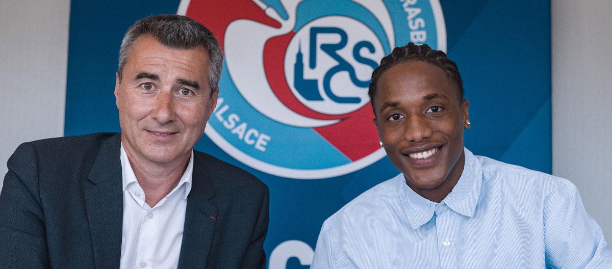 Strasbourg officially announced the signing of Zulte Waregem defensive midfielder wonderkid Pape Demba Diop..