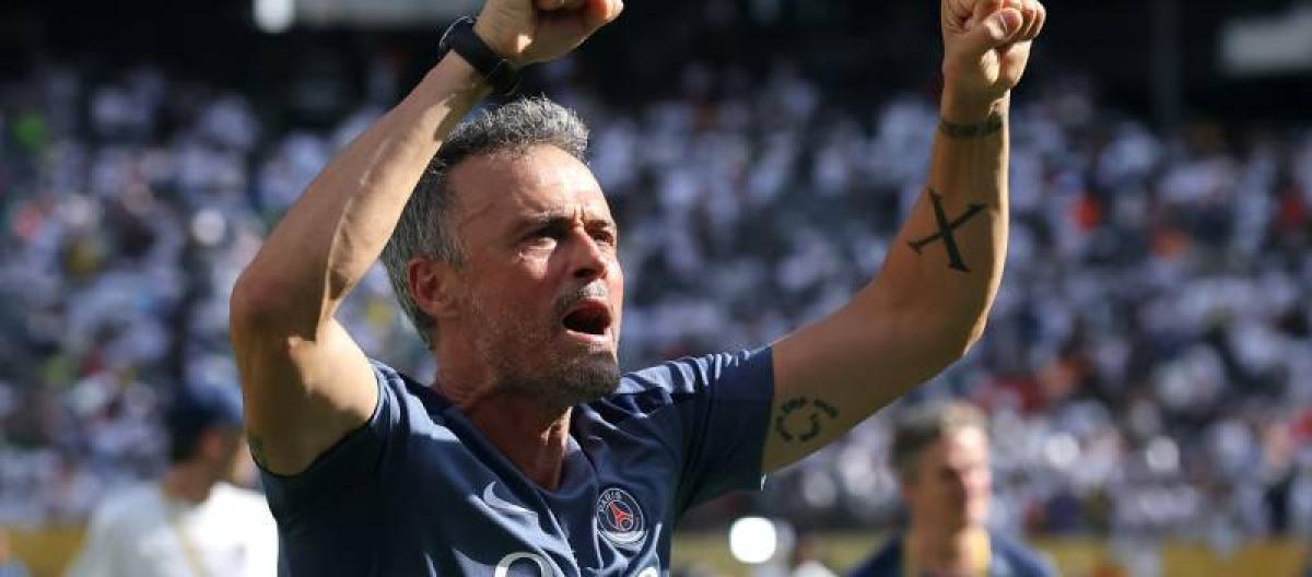 巴黎圣日尔曼主帅恩里克对错失世俱杯冠军感到失落