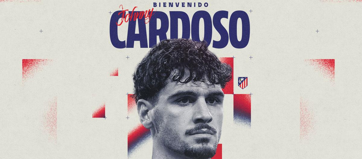 Atlético Madrid officially announced the signing of United States international midfielder Johnny Cardoso from Real Betis..