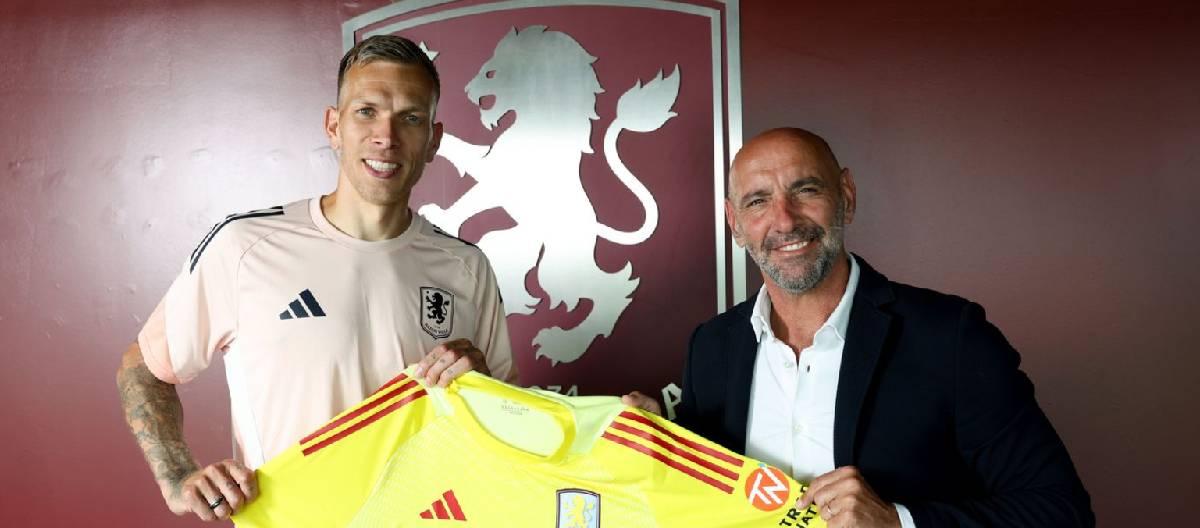 阿斯顿维拉宣布签下马尔科·比佐特