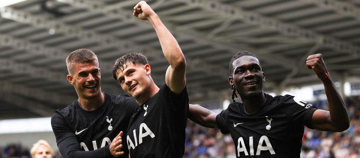 ◤Pre-season friendly◢ Wonderkid Luka Vušković assists and scores as Tottenham Hotspur beat Reading with a 0-2 away win..