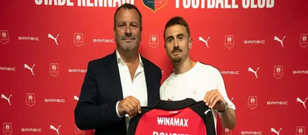 马赛中场瓦朗坦·龙吉耶官宣加盟雷恩，转会费550万欧元