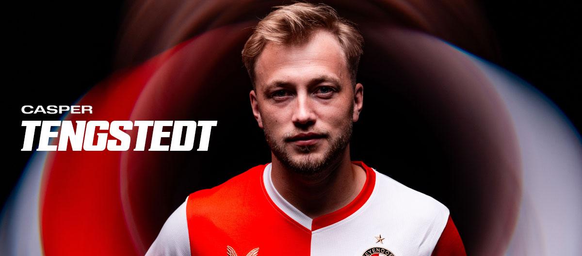 Feyenoord officialy announce the signing of Benfica's Denmark international forward Casper Tengstedt..