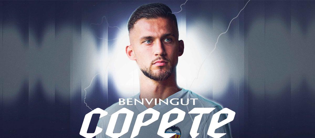 Valencia officially announce the signing of Mallorca's Spanish defender José Copete..