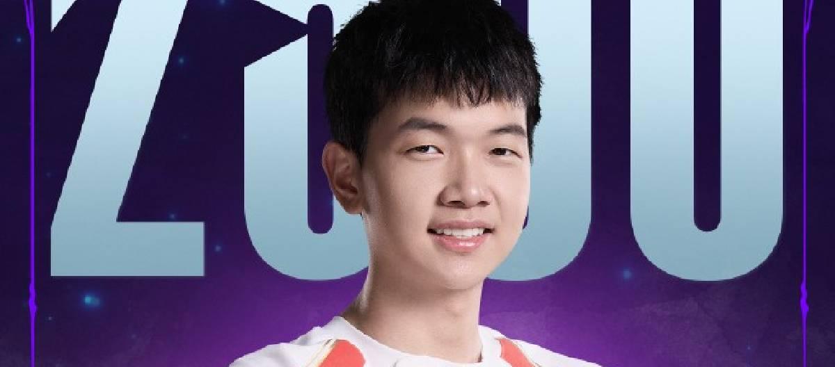 TES e-sports club player Creme achieved 2,500 assists in his career