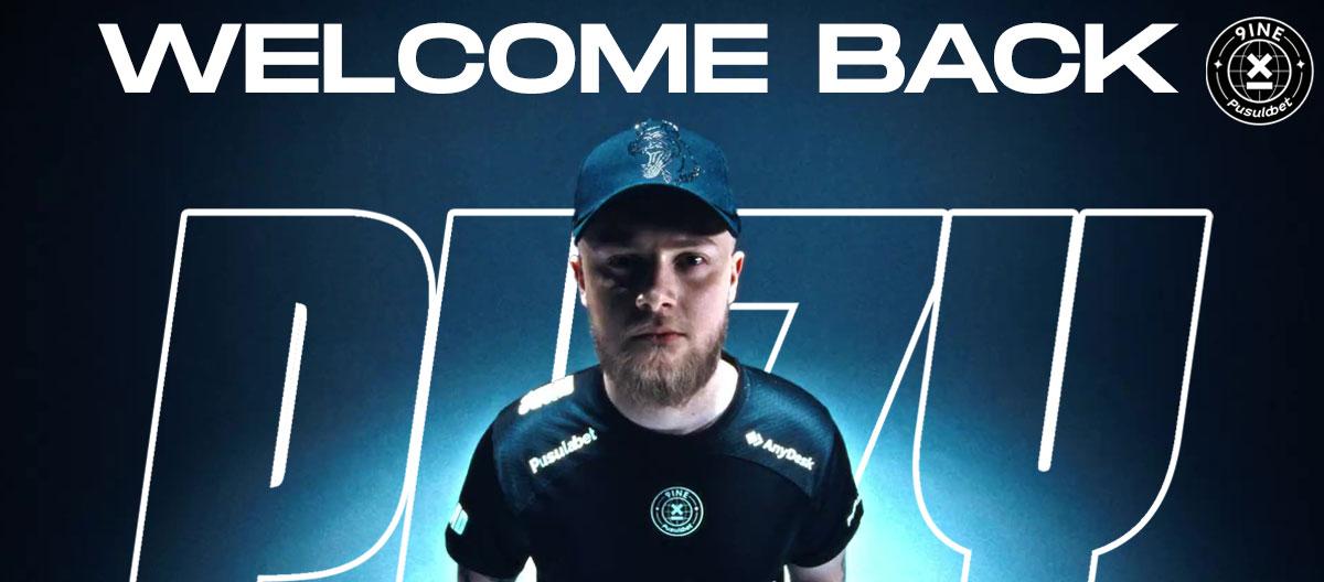 Wildcard AWP-er phzy returns to veteran Counter Strike 2 (CS2) club 9INE on-loan..