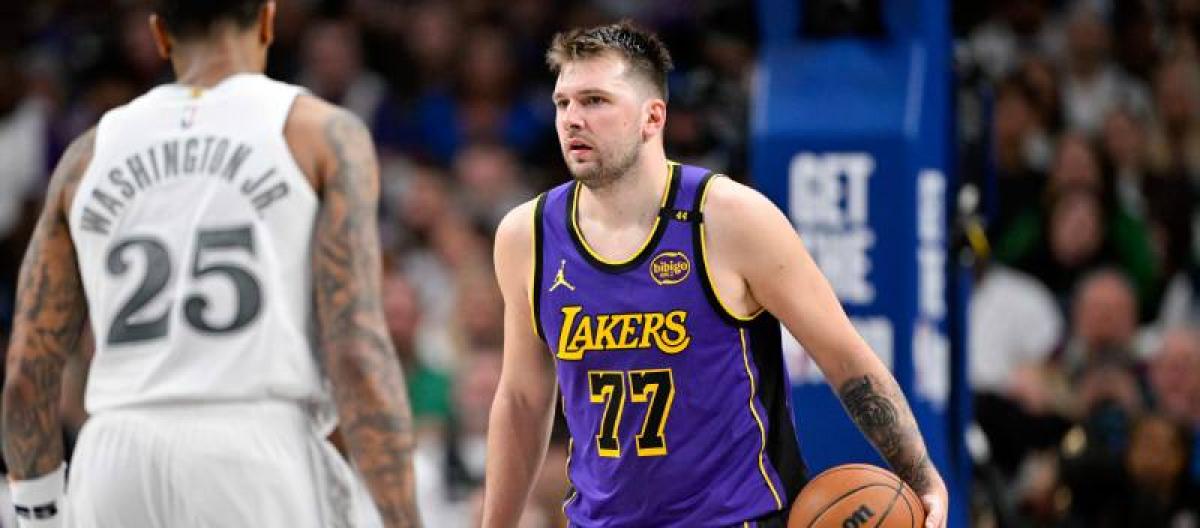 Luka Dončić re-signs with Los Angeles Lakers for three-year, maximum contract