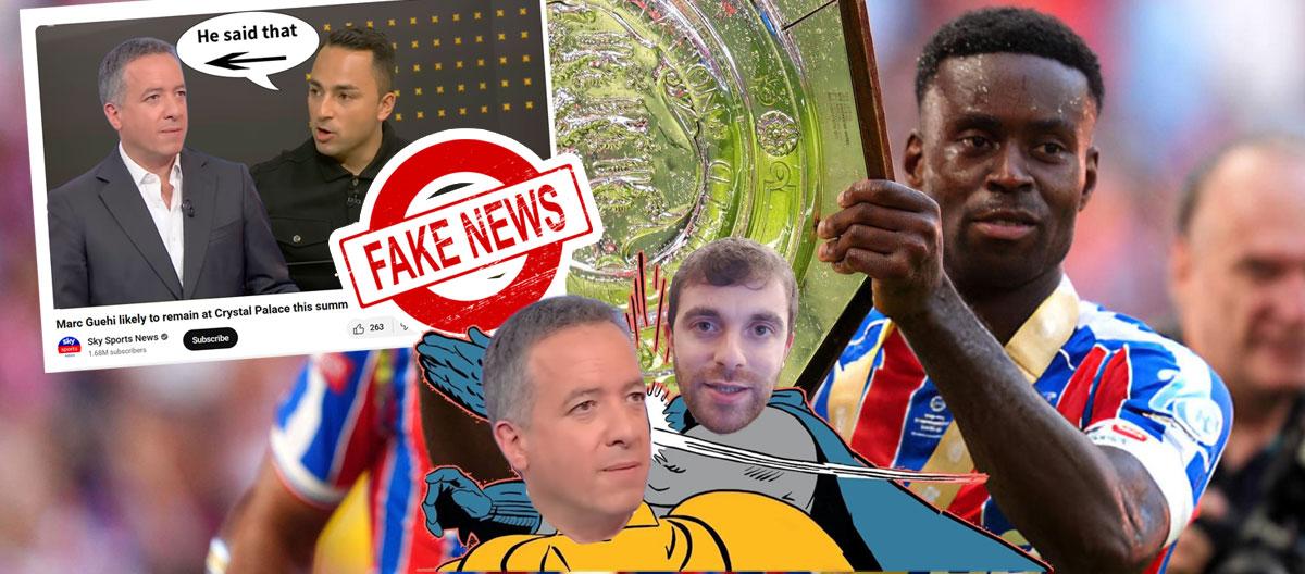 Fabrizio Romano slammed his colleague Kaveh Solhekol once again for contradicting others by insisting that Crystal Palace captain Marc Guehi would reject Liverpool and stay at the club..